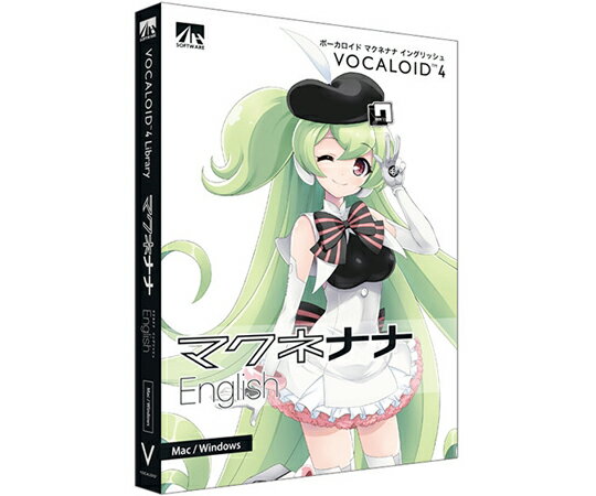 AHS VOCALOID4 マクネナナ English N 1個 SAHS-41017