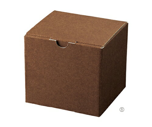 ストア・エキスプレス ギフトボックス ブラウン 12×10×11 1セット（10枚入） 1セット(10枚入) 61-549-88-1