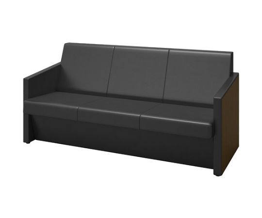 ナイキ（NAIKI） 応接セット 1台 ZRE168LW5-BK【大型商品の為代引不可】