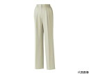 CO-COS レディーススラックスH-1133 5 アイボリー4L 1本 H-1133-5-4L