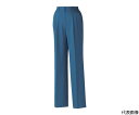 CO-COS レディーススラックスH-1133 6 ブルー L 1本 H-1133-6-L