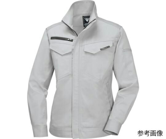 ジーベック レディス長袖ブルゾン シルバーグレー サイズ19 1着 1698-22-19