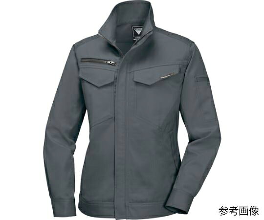 ジーベック レディス長袖ブルゾン チャコールグレー サイズ17 1着 1698-25-17