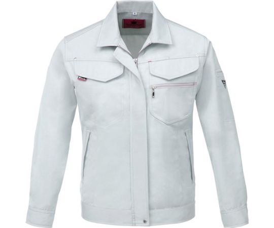 ジーベック レディスブルゾン グレー サイズ13 1着 1489-20-13