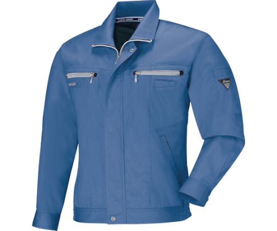 ジーベック 長袖ブルゾン クールブルー LL 1着 9654-406-LL