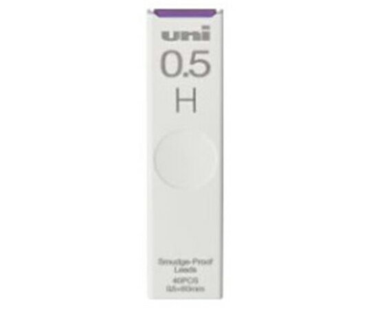 三菱鉛筆 0.5mm[H ]シャープペンシル替芯(40本) 1個(40本入) EA765MF-61B