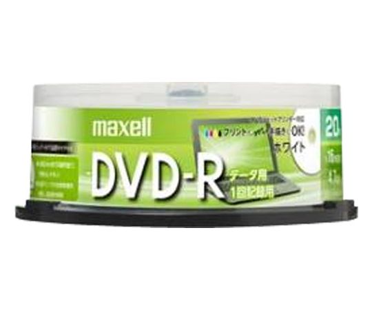 マクセル DR47PWE.20SP データ用DVD-R 4.7GB 20SP 1箱（20枚入） 1箱(20枚入)