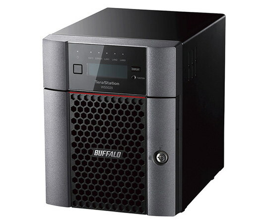 BUFFALO Windows　Server　IoT　2019　for　Storage　Workgroup　Edition搭載　4ベイデスクトップNAS　24TB 1個 WS5420DN24W9