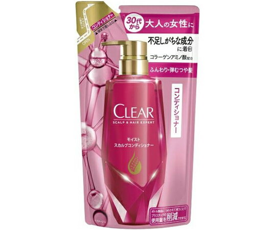ユニリーバ・ジャパン・CM クリア モイスト スカルプコンディショナー 詰替え用 300g 1個