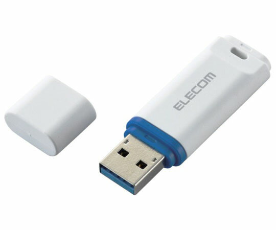 商品名:エレコム データ復旧付きUSB3.2（Gen1）メモリ　64GB　ホワイト 1個 MF-DRU3064GWHR●USB3.2（Gen1）対応、高速データ転送を実現するUSBメモリです。●大容量データ、大量のデータでも高速データ転送でストレスなく使用可能です。●USB3.1（Gen1）/USB3.0/USB2.0への下位互換が可能で、USB3.1（Gen1）/USB3.0/USB2.0対応のパソコン・機器でもそのまま接続可能です。●1年間の保証期間内で1回限り、無償でデータ復旧サービスを利用可能です。●※データ復旧サービスは、製品状態により必ずしもすべてのデータが完全に復旧することをお約束するものではなく、データ損害についてはエレコム社は責任を負いかねます。●エレコム社Webサイトからダウンロードすることで、パスワード自動認証機能付暗号化セキュリティソフト「PASS（Password　Authentication　Security　System）×AES」あるいは「PASS（Password　Authentication　Security　System）」のみを使用可能です。●「PASS（Password　Authentication　Security　System）」使用時は、あらかじめ登録したパソコン（最大3台）では、USBメモリへのアクセスに必要なパスワード入力が不要で、未登録のパソコンに接続したときは、パスワード入力を要求し、盗難や紛失時のデータ漏えいを防止します。●「PASS（Password　Authentication　Security　System）×AES」使用時は、保存されたデータは、信頼性の高い強固な暗号化方式「AES256bit」で暗号化されるので、万一の紛失や盗難でも大切なデータの情報流出を防止します。●お好みのストラップを装着できるストラップホールを装備しています。※本製品にストラップは付属していません。●使用時に紛失しやすいキャップを本体後部に取付可能な「キャップ紛失防止機能」が付いています。ストラップを装着したままでもキャップを取付可能です。●Macintoshにも対応しており、WindowsパソコンとMacintoshパソコン間でのデータのやり取りが可能です。●Windowsのユーザー権限でも使用可能なので、企業での導入にもお勧めです。●保証期間を「1年間」としていますので、安心してご利用いただけます。●対応機種：Windows　10/8.1/7が動作するWindowsパソコン、およびmacOS　Catalina　10.15が動作するMacintosh●付属ソフトウェア対応機種：Windows　10/8.1/7が動作するWindowsパソコン、およびmacOS　Catalina　10.15が動作するMacintosh●インターフェイス：USB3.2（Gen1）/USB3.1（Gen1）/USB3.0/USB2.0●コネクタ形状：USB　タイプA　オス●容量：64GB●セキュリティ機能：PASS（Password　Authentication　Security　System）　[パスワード自動認証機能付セキュリティソフト]　or　PASS（Password　Authentication　Security　System）　×AES　[パスワード自動認証機能付暗号化セキュリティソフト]●外形寸法：幅58×奥行18.5×高さ9mm●重量：約8g●電源：USBバスパワー●カラー：ホワイト●保証期間：1年（データ復旧サービス含む）