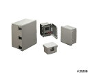 タカチ電機工業 高強度型防水開閉式ポリカーボネートボックス ホワイトグレー 1台 UPC232818G
