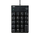 サンワサプライ USB2.0ハブ付テンキー 1個 NT-17UH2BKN