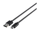 BUFFALO USB2.0ケーブル(A to C) 2.0m ブラック 1個 BSUAC220BK(4)