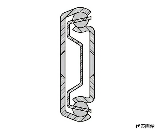 スガツネ工業 （190114038）スライドレール 1本 CBL-R20-600