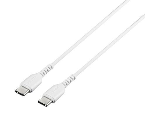 BUFFALO USB2.0ケーブル（Type-C to Type-C） 1.5m ホワイト 1個 BSMPCCC115WH