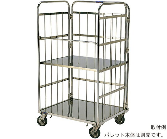 テックサス ステンレスロールボックスパレット用取付棚 1枚 TN-2F