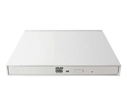 ロジテック DVDドライブ　USB2.0　薄型　オールインワンソフト付　Type-Cケーブル付　ホワイト 1個 LDR..