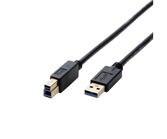 エレコム USB3.0ケーブル A-Bタイプ 0.5m ブラック 1本 DH-AB3N05BK