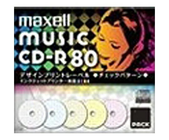 楽天Shop de clinic楽天市場店マクセル 音楽用CD-R　5枚入 1パック（5枚入） CDRA80PMIX.S1P5S