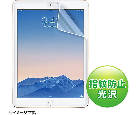 サンワサプライ iPadAir2用液晶保護指紋防止光沢フィルム 1個 LCD-IPAD6FP