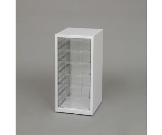 エスコ 291x330x 605mm/ 6段 キャビネット(トレー型) 1台 EA954FB-51A