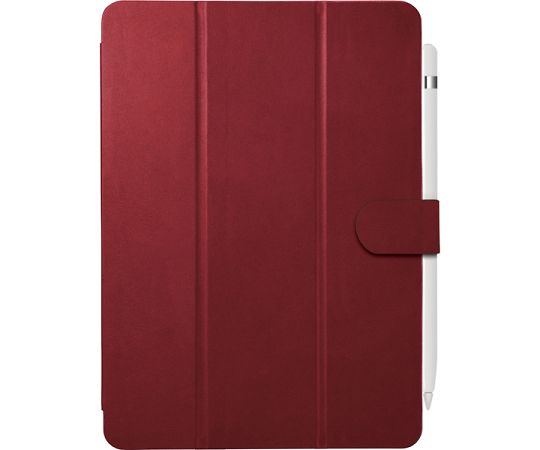 BUFFALO iPad　10.2用3アングルレザーケース　レッド 1個 BSIPD19102CL3RD