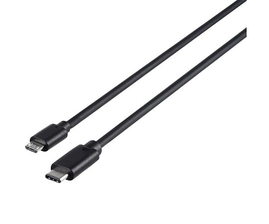 BUFFALO USB2.0ケーブル（microB to C） 2.0m ブラック 1個 BSUMBC220BK