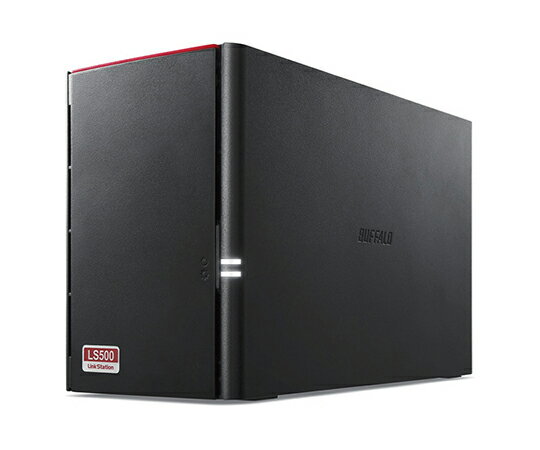 BUFFALO リンクステーション RAID機能搭載 ネットワークHDD 高速モデル 2TB 1個 LS520D0202G