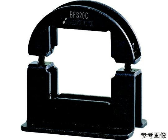 岩田製作所 角シャフト用ブラケット フランジ付 黒染め 1個 BFS45C
