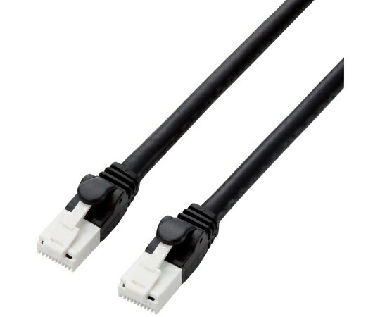 エレコム LANケーブル PS5対応 CAT6A 爪折れ防止 3.0m ブラック 1本 GM-LDGPAT/BK30