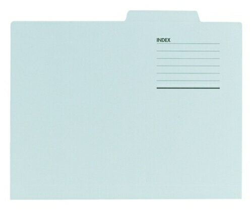 ハピラ 個別フォルダー ブルー 1パック（10枚入） 1パック(10枚入) KFA4BL