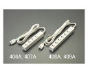 エスコ AC125V/15Ax2m/4口 タップ(抜け止め・雷サージ) 1個 EA815GL-406A(4)