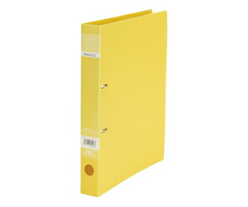 セキセイ セディア ロックリングファイル イエロー 1冊 F-522-50