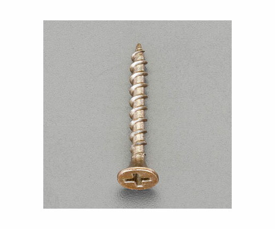 エスコ 3.8x25mm コーススレッド(鉄/ブラウン/100本) 1パック(100本入) EA949FH-1