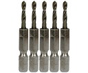 藤原産業 六角軸Coステンドリル 極短 3.0mm 5本入 1箱(5本入)(4)