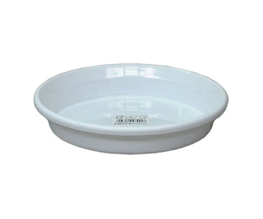 アップルウェアー 鉢皿F型 6号 ホワイト 1個