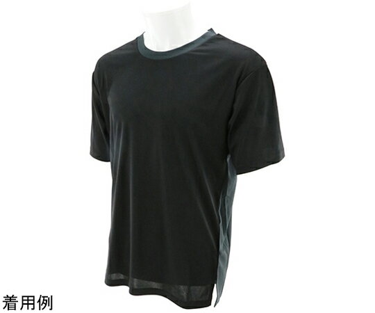 藤原産業 冷感クールTシャツ ブラック L 1枚 5010 BLK-L