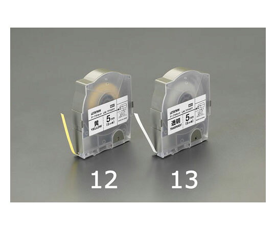 マックス [EA761DC用] 5mm テープカセット(透明) 1箱 EA761DC-13