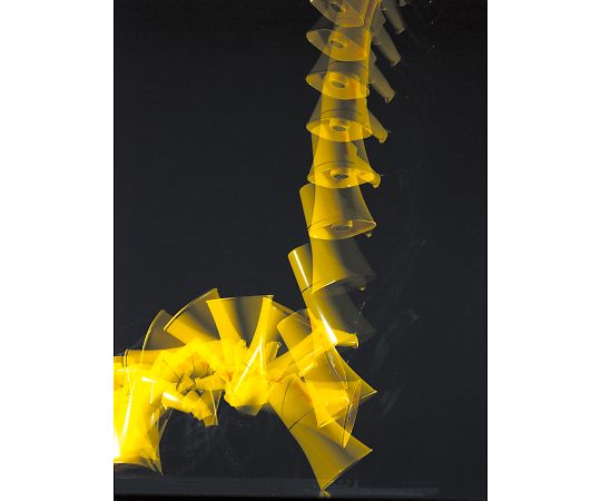 エスコ 6W メガホン(ホイッスル音付/赤) 1個 EA916X-33B