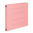 プラス PPフラットファイル A4E ピンク 1冊 1冊 No.122P