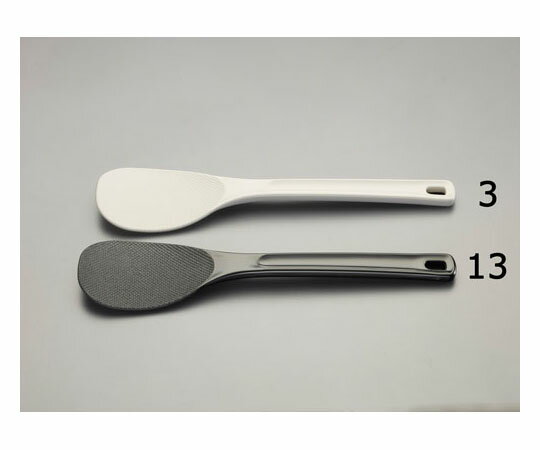 エスコ 240mm しゃもじ(黒) 1個 EA912NB-11