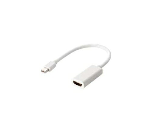 エレコム miniDisplayPort変換アダプタ　forAPPLE　HDMI　ホワイト 1パック AD-MDPHDMIWH