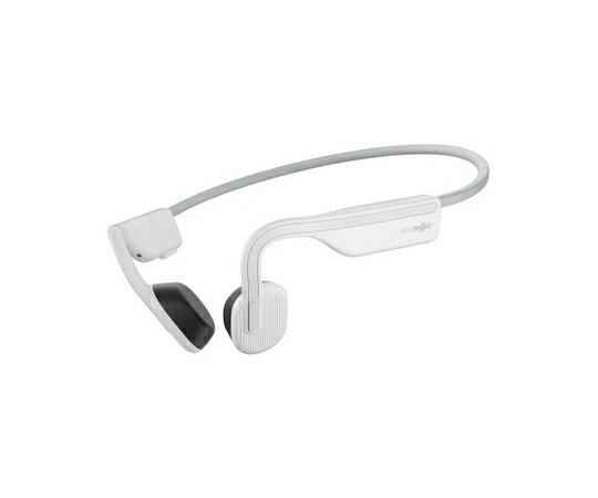 SHOKZ 骨伝導ヘッドホン OpenMove-Alpine White 1台 AFT-EP-000023