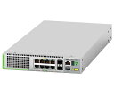 Allied　Telesis レイヤー3インテリジェント・エッジ・スイッチ　AT-GS980MX/10HSm 100/1000/2.5G/5GBASE-Tx8 PoE-OUT SFP+スロットx2 1台 4728R