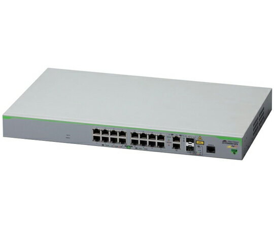 Allied　Telesis ファーストイーサネット・インテリジェント・PoE+（IEEE802.3at準拠）スイッチ　AT-FS980M/18PS 10/100BASE-TXx16 PoE-OUT 100/1000BASE-Tx2 コンボ SFPスロットx2 コンボ 1台 3305R