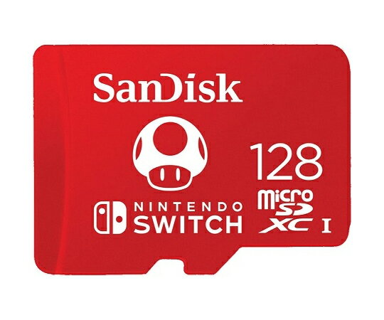 サンディスク microSDXCカード 128GB NINTENDO SWITCHモデル 1個 SDSQXAO-128G-GNCZN
