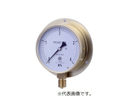 第一計器製作所 HNT汎用圧力計（蒸気用・M）BMT3/8-75：0.5MPA 1個 0354-01-0018030