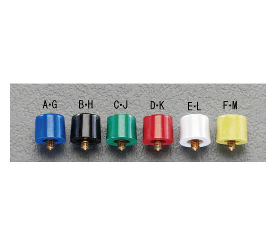 エスコ φ 8mm 小型押ボタンスィッチ用ボタン(白) 1個 EA940DA-150E