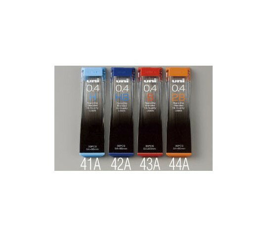 エスコ 0.4mm[HB]シャープペンシル替芯(30本) 1個 EA765MF-42A