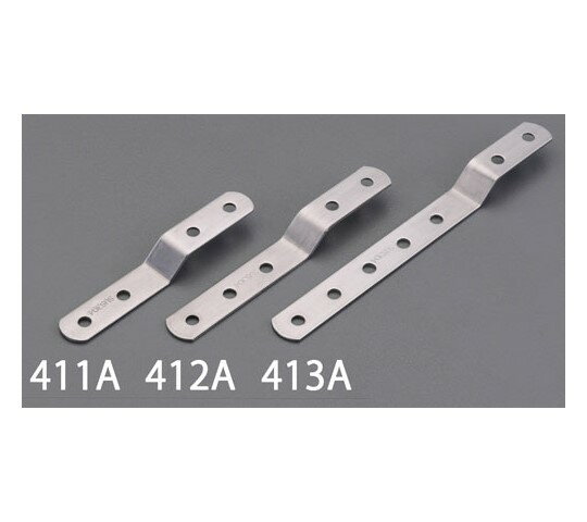 エスコ 147 x19mm J型連結金具(ステンレス製) 1個 EA951EA-412A